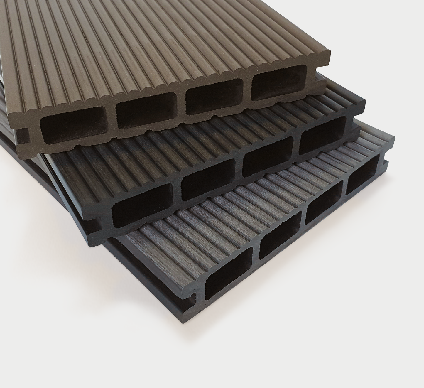 WPC-Hohlkammerdielen (auf Anfrage)