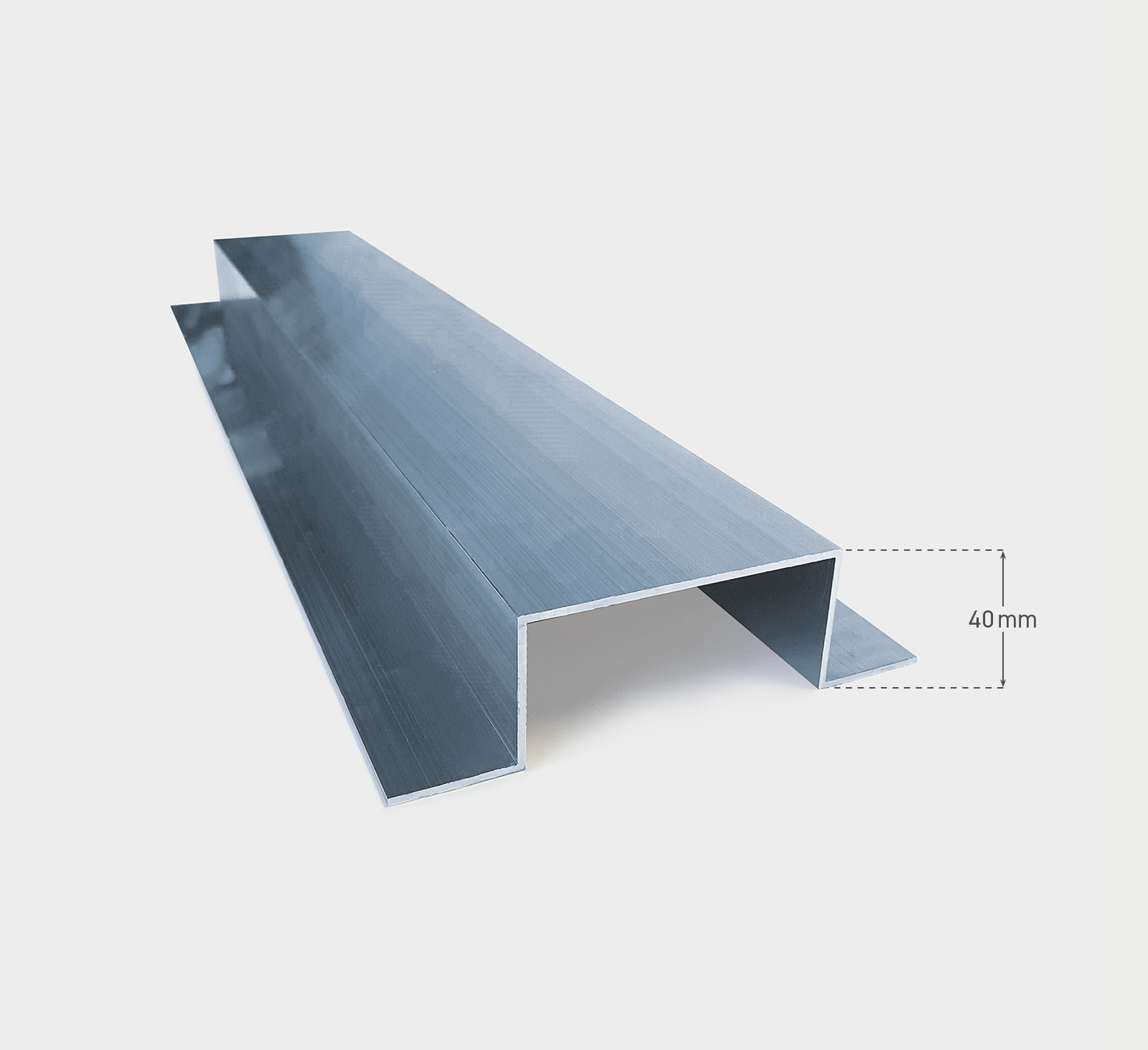 UK-FIX Balkon Tragprofil / Profillänge: 3m